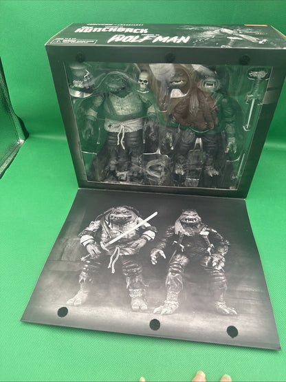 Teenage Mutant Ninja Turles Creature Double Feature. Neca 2 Pack. Mint - toyscardscomics