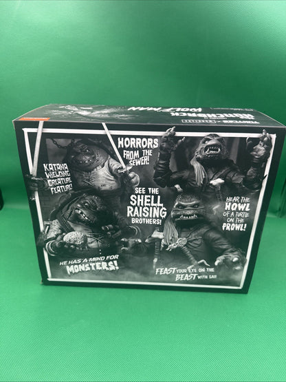 Teenage Mutant Ninja Turles Creature Double Feature. Neca 2 Pack. Mint - toyscardscomics