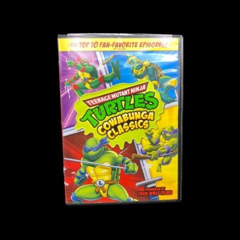 Teenage Mutant Ninja Turtle TMNT: Cowabunga Classics [DVD] Top 10 Episodes - toyscardscomics