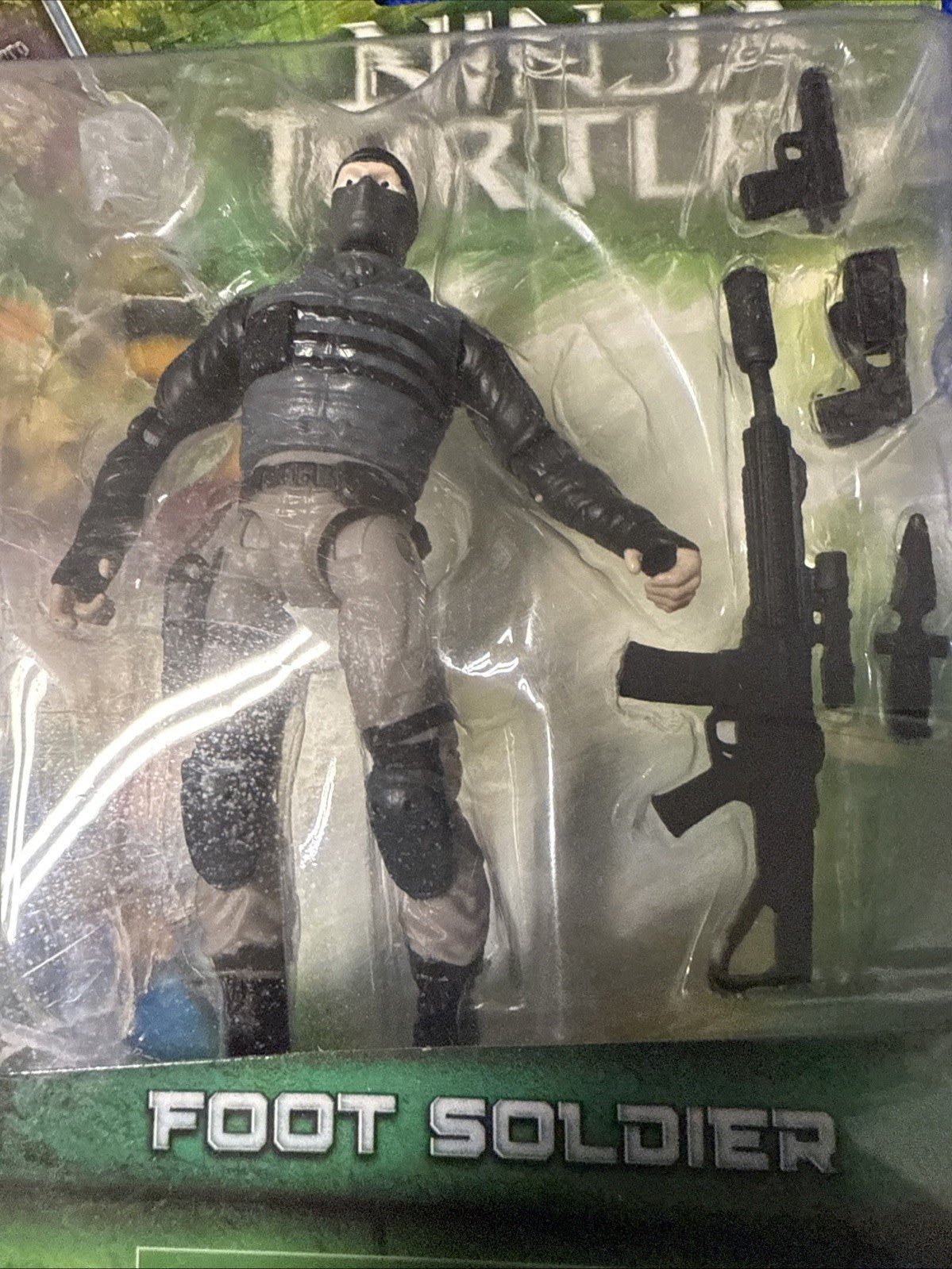Teenage Mutant Ninja Turtles 2014 Movie Foot Soldier Figure TMNT 90857 - toyscardscomics
