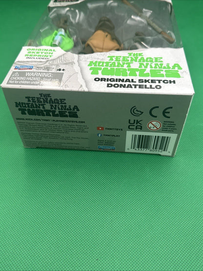 Teenage Mutant Ninja Turtles 40th Original DONATELLO Sketch 4.5” Figure TMNT NEW - toyscardscomics