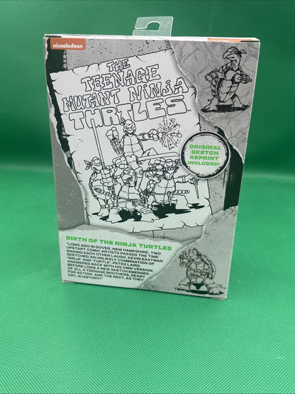 Teenage Mutant Ninja Turtles 40th Original DONATELLO Sketch 4.5” Figure TMNT NEW - toyscardscomics