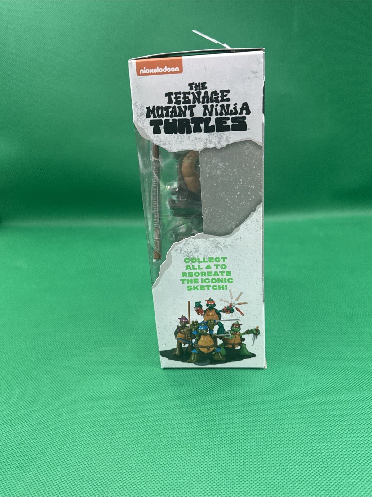 Teenage Mutant Ninja Turtles 40th Original DONATELLO Sketch 4.5” Figure TMNT NEW - toyscardscomics