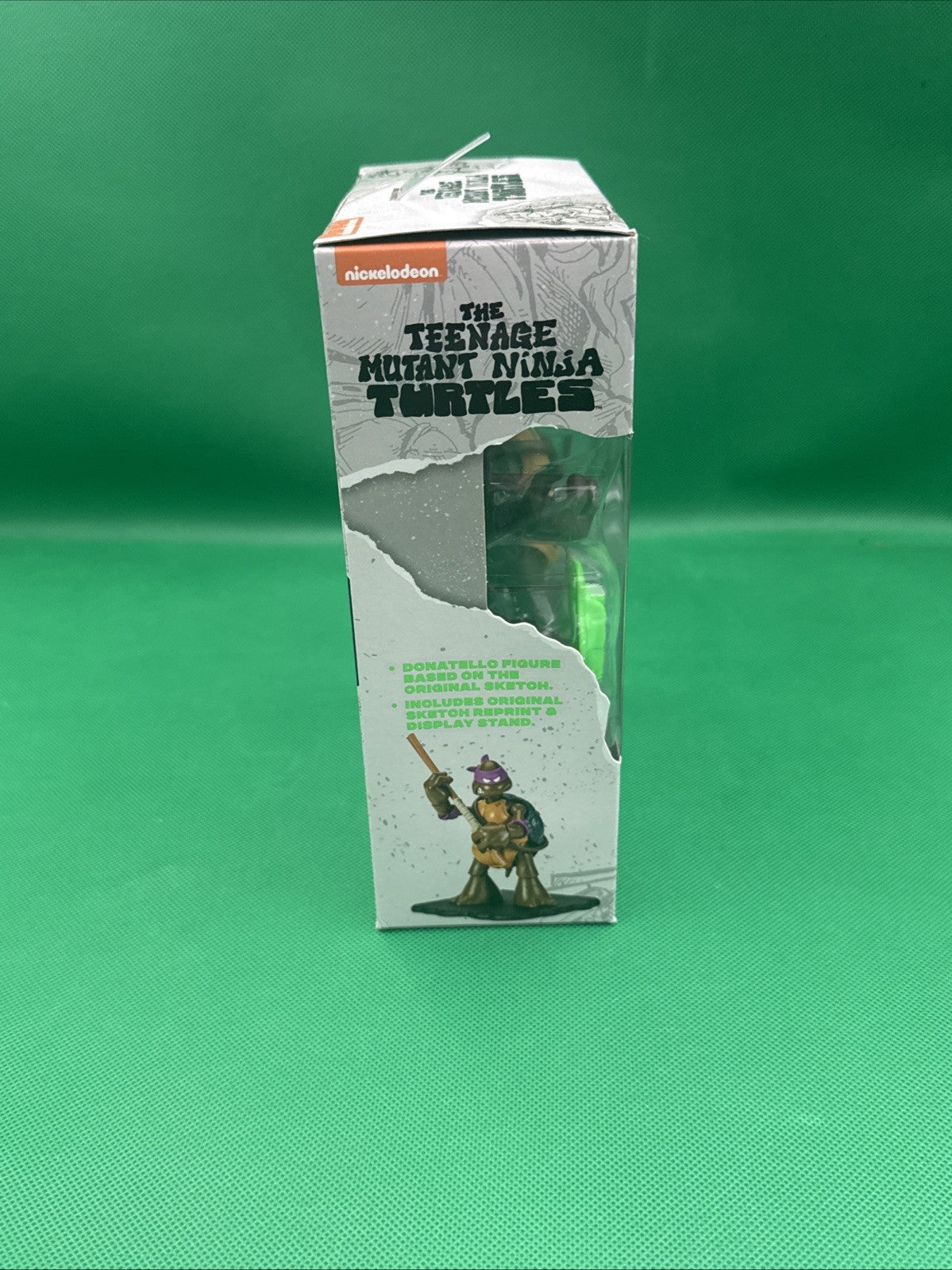 Teenage Mutant Ninja Turtles 40th Original DONATELLO Sketch 4.5” Figure TMNT NEW - toyscardscomics