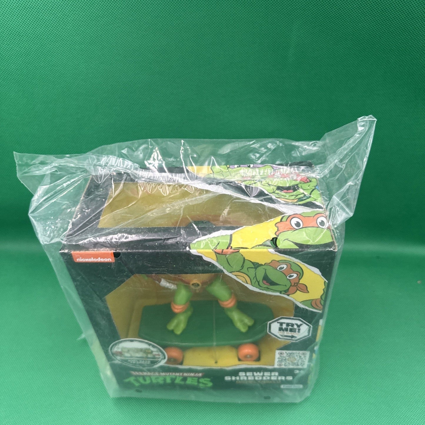Teenage Mutant Ninja Turtles 5" Sewer Shredders Classic Edition Michelangelo NEW - toyscardscomics