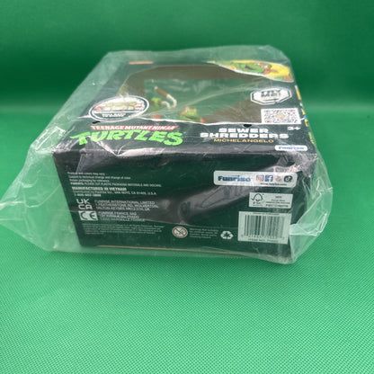Teenage Mutant Ninja Turtles 5" Sewer Shredders Classic Edition Michelangelo NEW - toyscardscomics