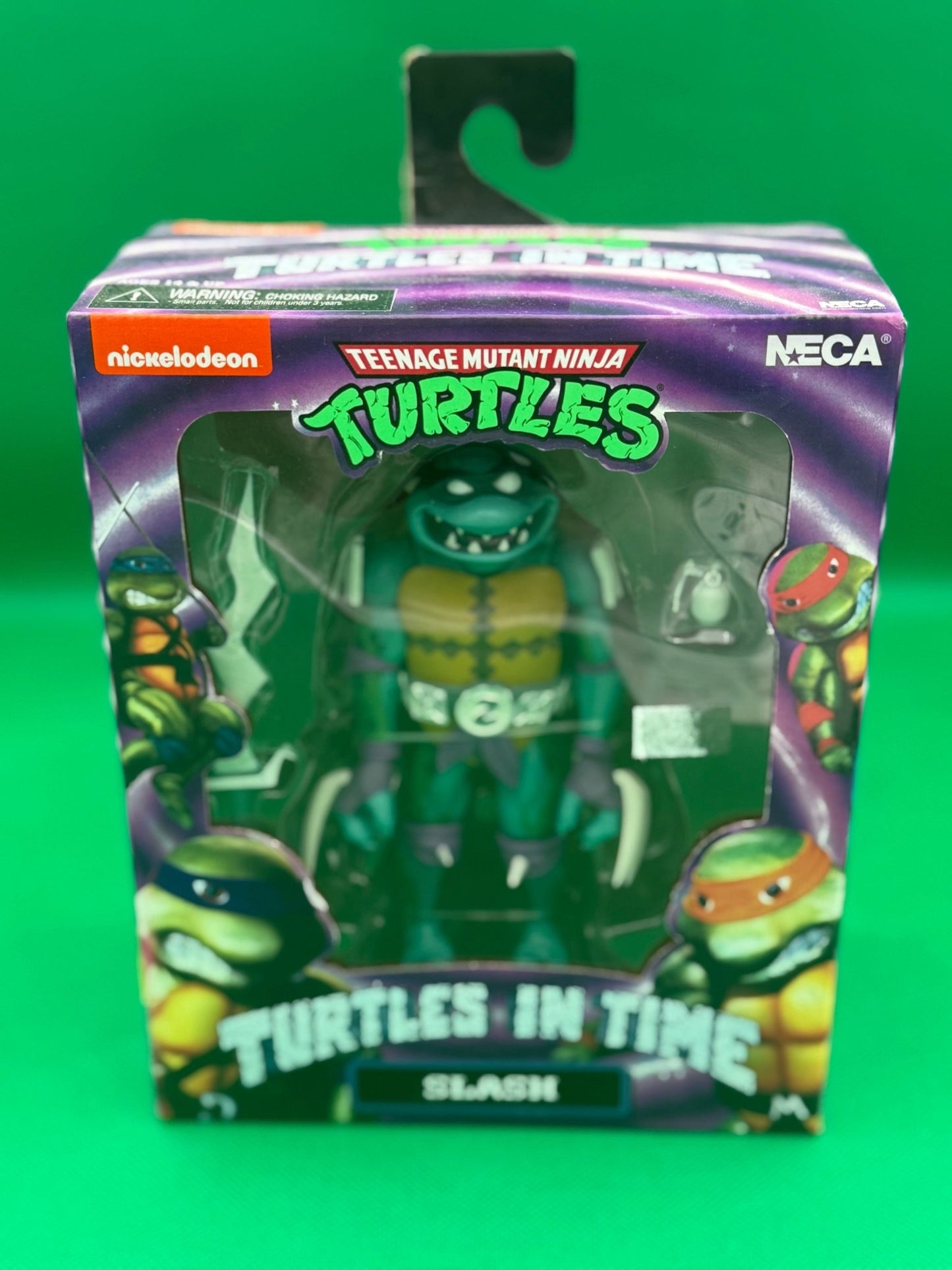 Teenage Mutant Ninja Turtles 7 Inch Action Figure Turtles In Time - Slash - toyscardscomics