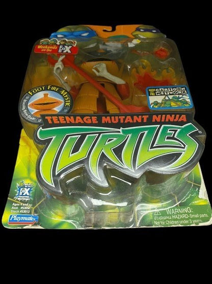 Teenage Mutant Ninja Turtles Foot Fire Mystic Action Figure NEW Vintage 2004 - toyscardscomics