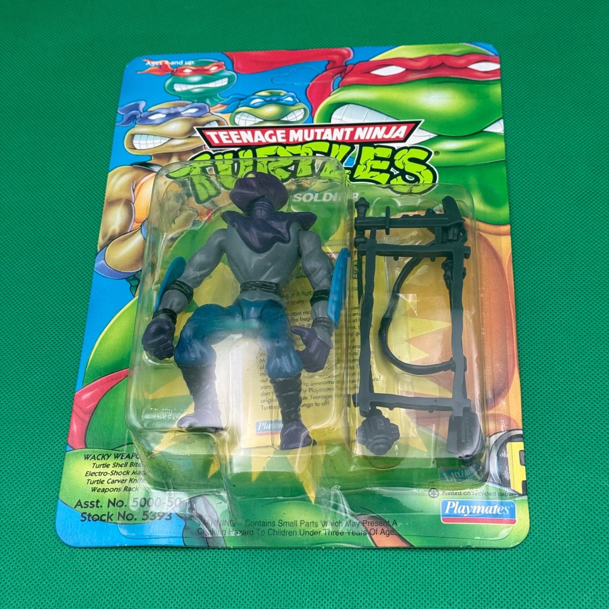 Teenage Mutant Ninja Turtles Foot Soldier 1992 - toyscardscomics