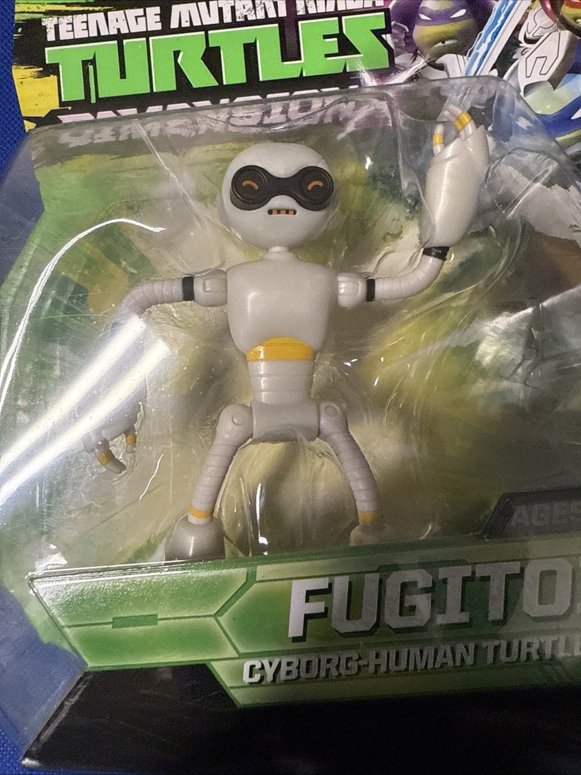 Teenage Mutant Ninja Turtles Fugitoid Action Figure TMNT Playmates 2015 New - toyscardscomics