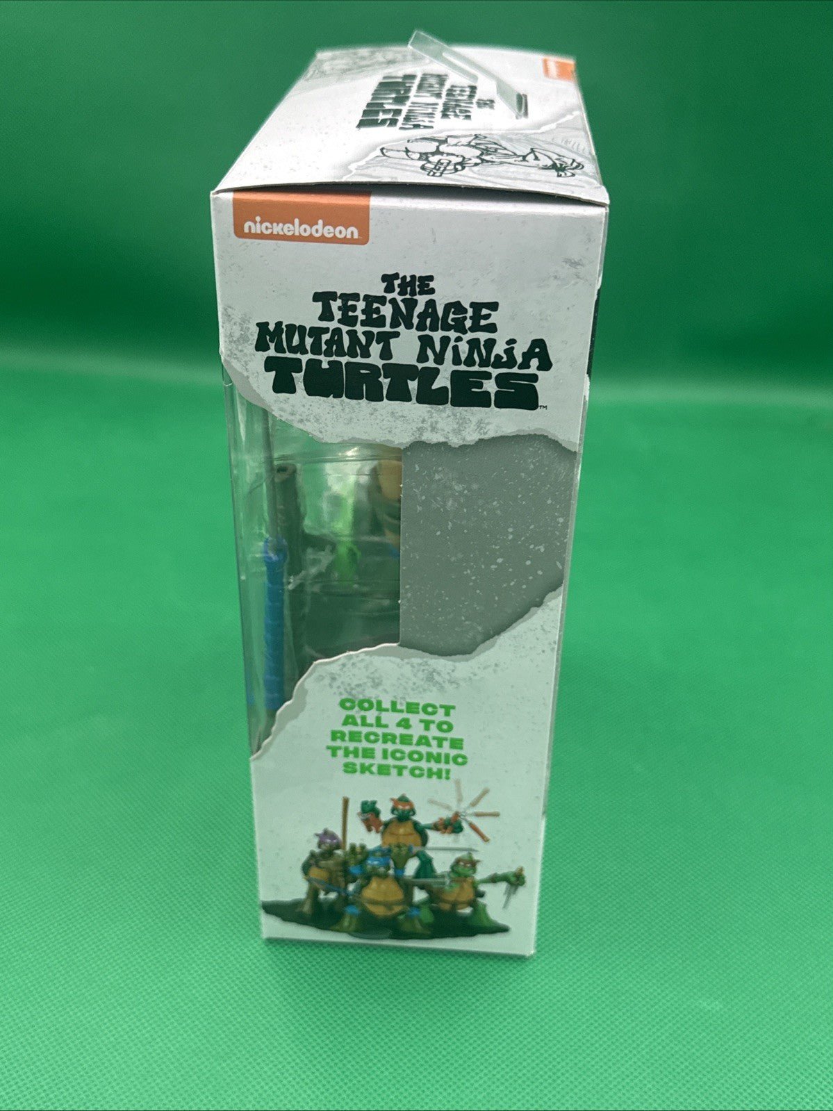 Teenage Mutant Ninja Turtles Leonardo Original Sketch Figure 40th Anniversary - toyscardscomics
