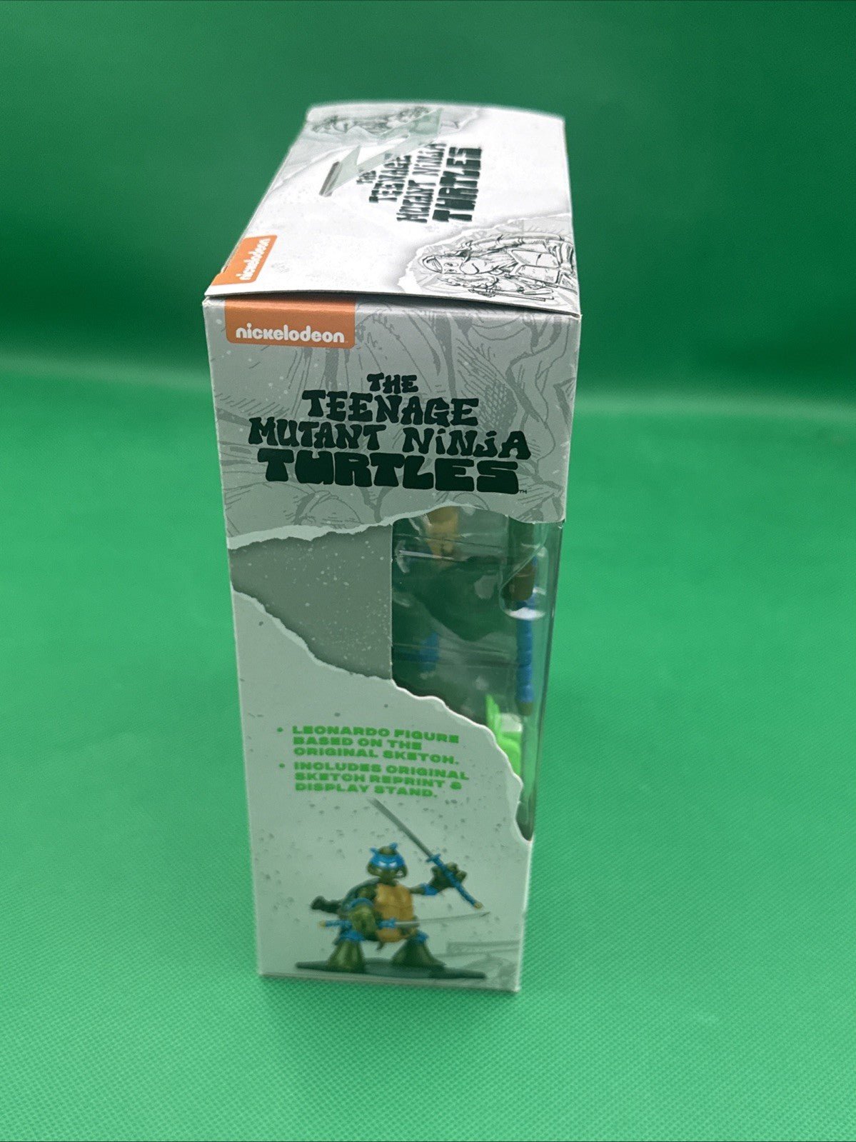 Teenage Mutant Ninja Turtles Leonardo Original Sketch Figure 40th Anniversary - toyscardscomics