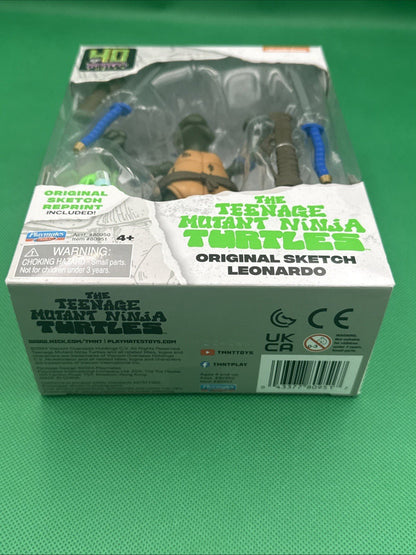 Teenage Mutant Ninja Turtles Leonardo Original Sketch Figure 40th Anniversary - toyscardscomics