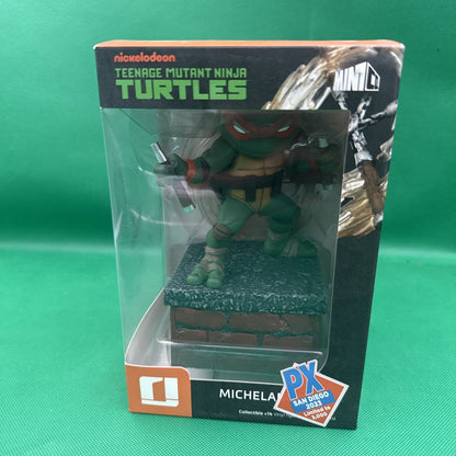 Teenage Mutant Ninja Turtles Michelangelo V2 SDCC 2023 Vinyl Fig. Iron Studios - toyscardscomics