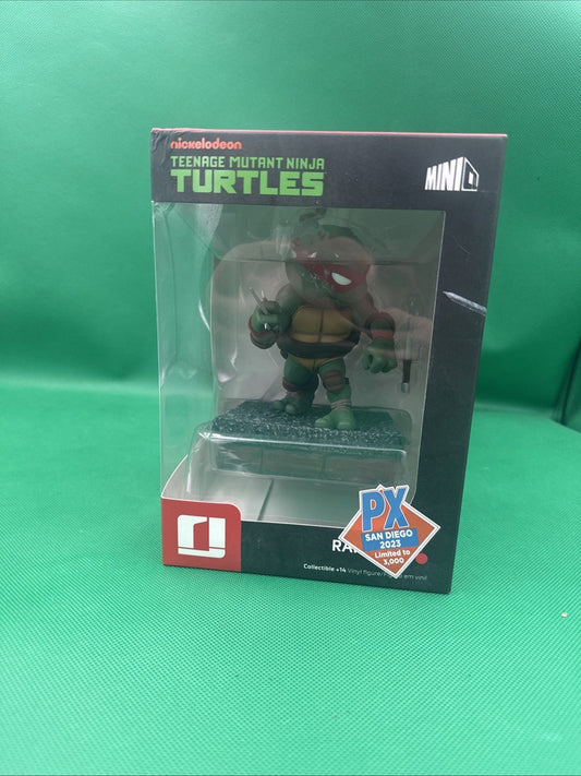 Teenage Mutant Ninja Turtles Raphael V2 SDCC 2023 LTD Vinyl Figure Iron Studios - toyscardscomics