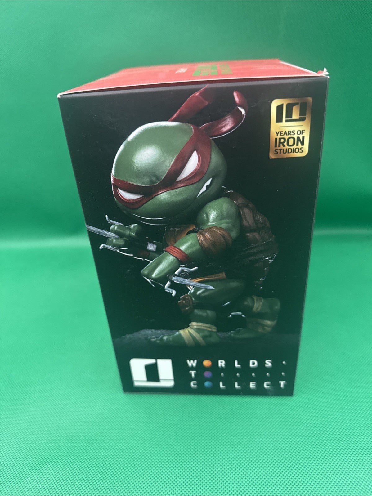 Teenage Mutant Ninja Turtles Raphael V2 SDCC 2023 LTD Vinyl Figure Iron Studios - toyscardscomics
