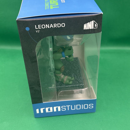 Teenage Mutant Ninja Turtles SDCC 8" Iron Studios Exclusive - Leonardo - 2023 - toyscardscomics