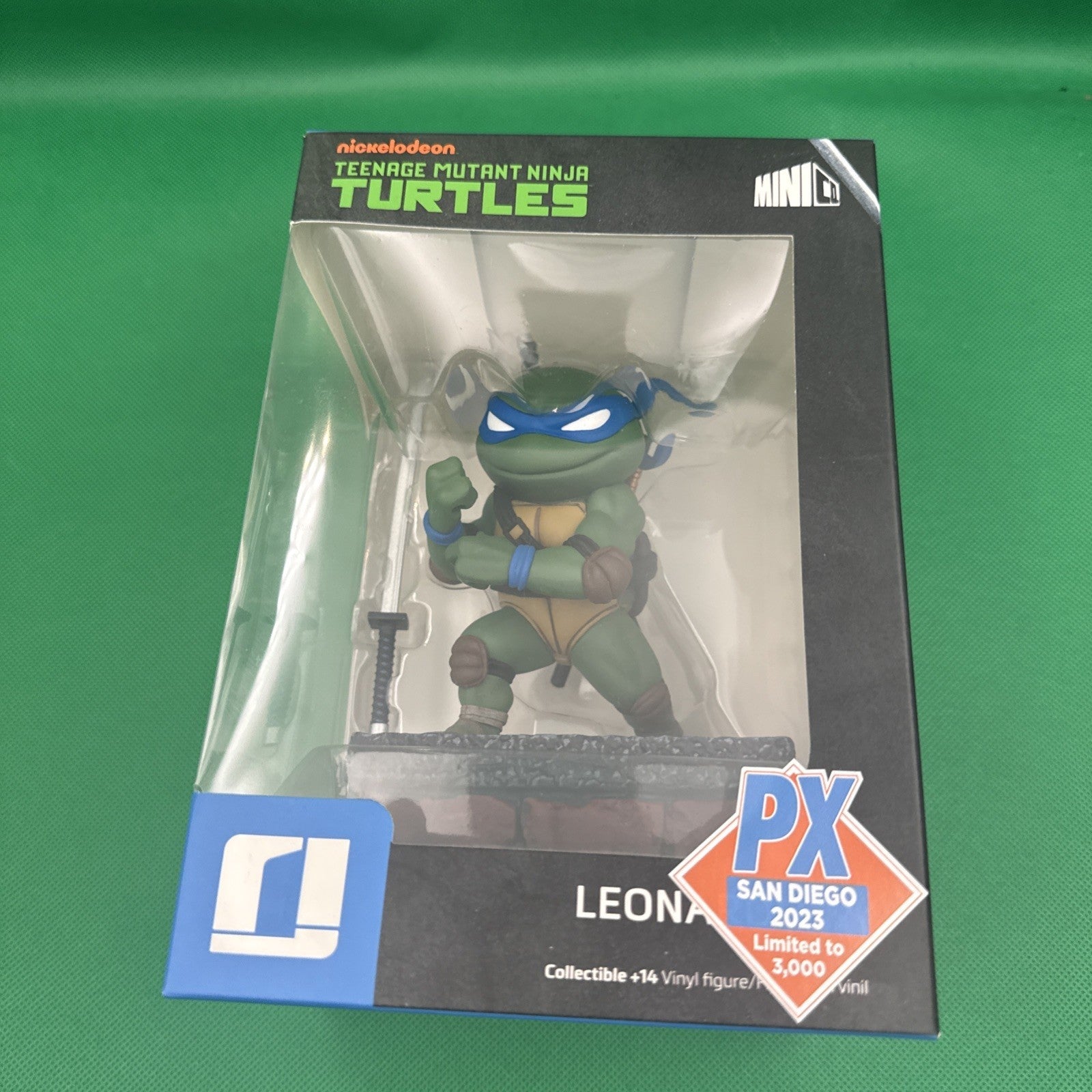 Teenage Mutant Ninja Turtles SDCC 8" Iron Studios Exclusive - Leonardo - 2023 - toyscardscomics