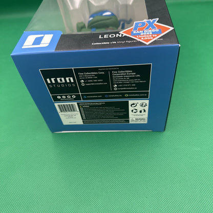 Teenage Mutant Ninja Turtles SDCC 8" Iron Studios Exclusive - Leonardo - 2023 - toyscardscomics