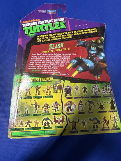 Teenage Mutant Ninja Turtles Slash 2014 Action Figure Nickelodeon TMNT Season 2 - toyscardscomics