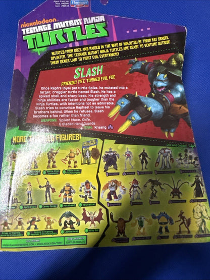 Teenage Mutant Ninja Turtles Slash 2014 Action Figure Nickelodeon TMNT Season 2 - toyscardscomics