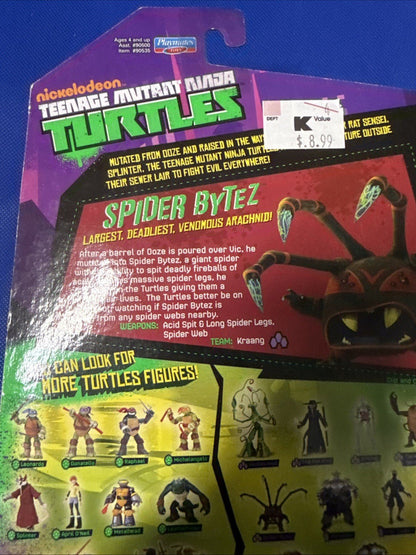 Teenage Mutant Ninja Turtles SPIDER BYTEZ Figure Nickelodeon Playmates 2013 NEW - toyscardscomics
