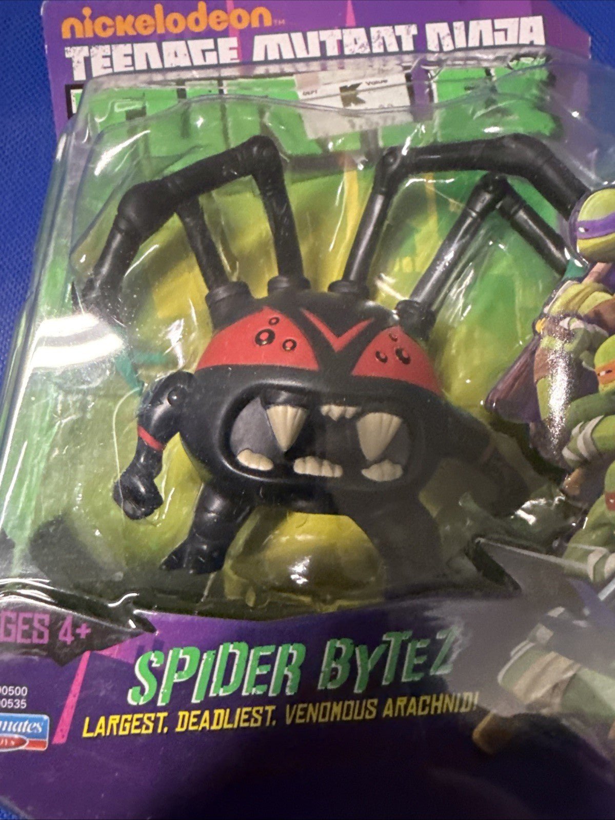 Teenage Mutant Ninja Turtles SPIDER BYTEZ Figure Nickelodeon Playmates 2013 NEW - toyscardscomics