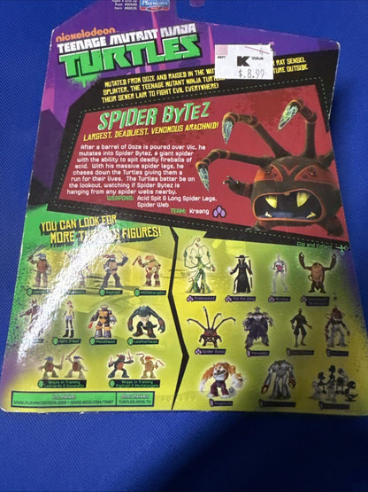 Teenage Mutant Ninja Turtles SPIDER BYTEZ Figure Nickelodeon Playmates 2013 NEW - toyscardscomics