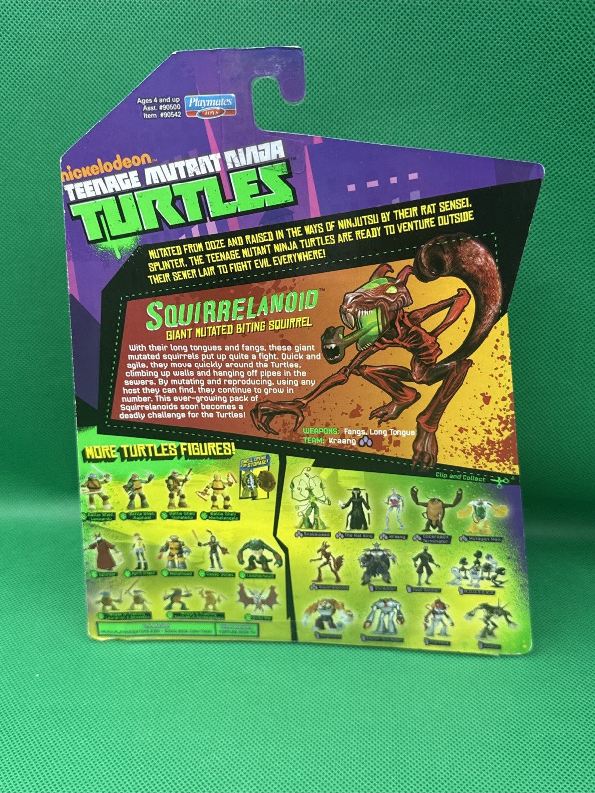 Teenage Mutant Ninja Turtles Squirrelanoid Action Figure Playmates NEW - toyscardscomics