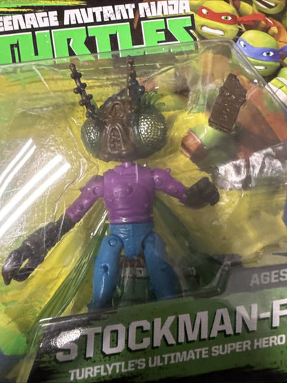 Teenage Mutant Ninja Turtles STOCKMAN - FLY Playmates Nickelodeon TMNT 2014 - toyscardscomics