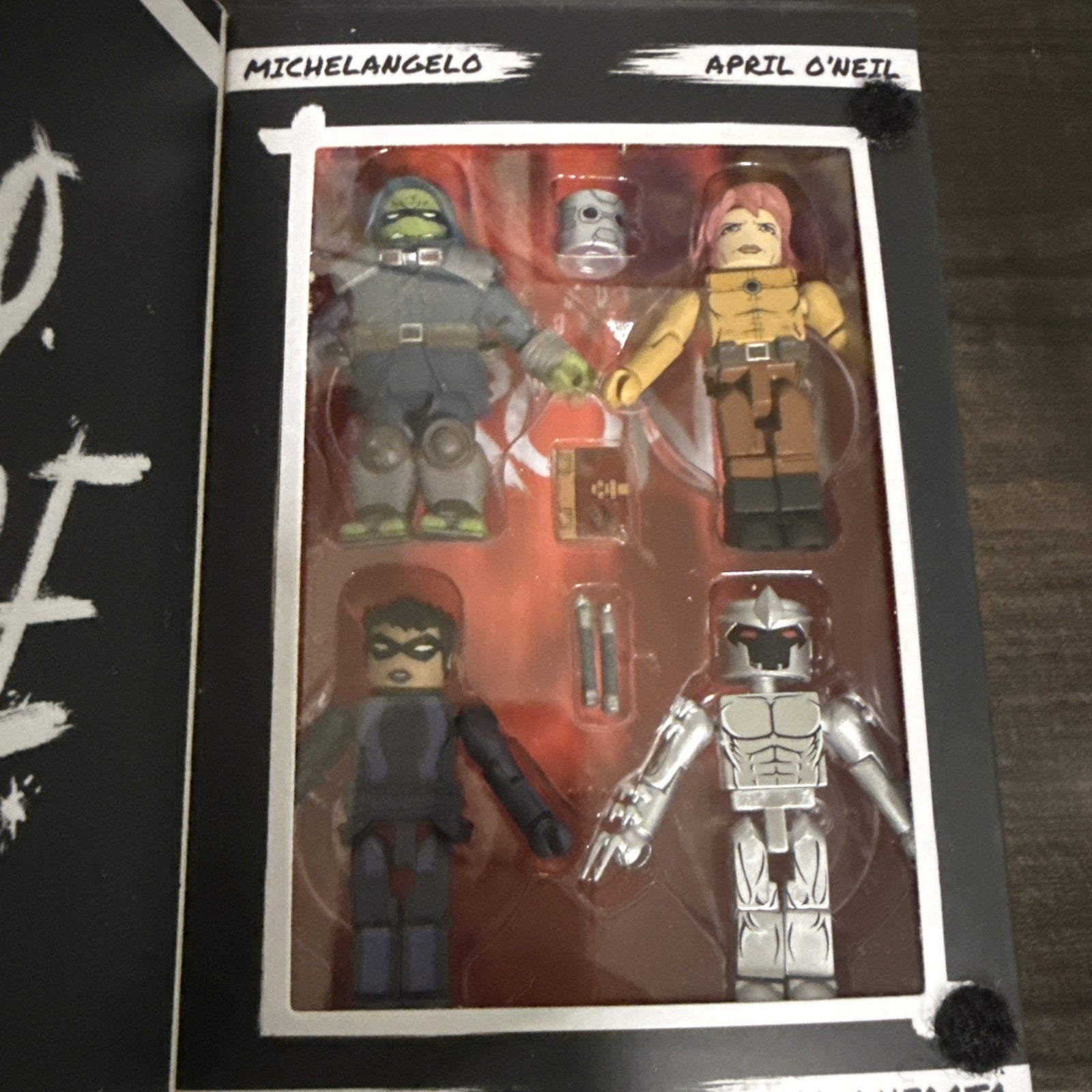 Teenage Mutant Ninja Turtles: The Last Ronin – 4 Minimates Boxed Set NEW mint - toyscardscomics