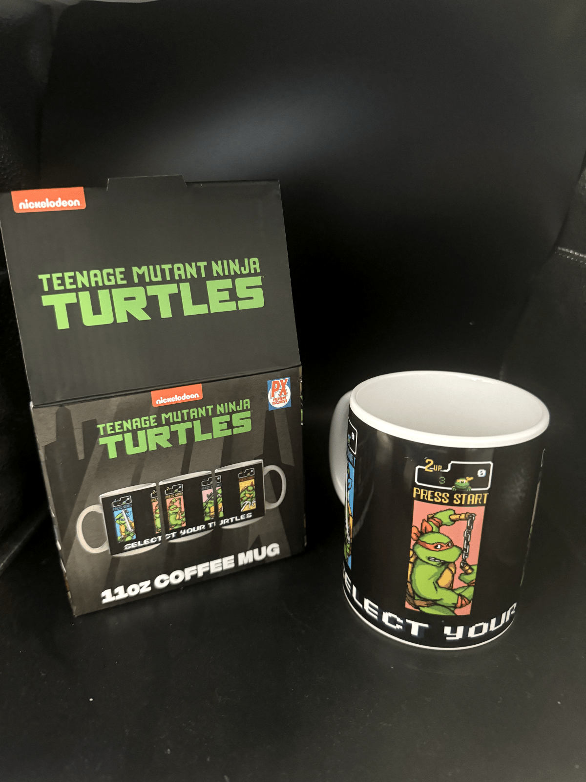 Teenage Mutant Ninja Turtles TMNT Classic Arcade PX Exclusive 11oz Coffee Mug - toyscardscomics