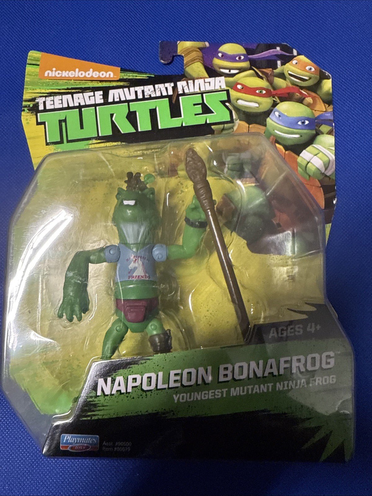 Teenage Mutant Ninja Turtles TMNT NAPOLEON BONAFROG 2015 Action Figure Playmates - toyscardscomics