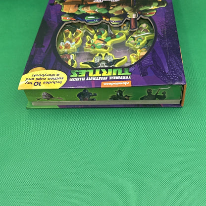Teenage Mutant Ninja Turtles TMNT Stuck On Stories Book Kids Activities Games - toyscardscomics