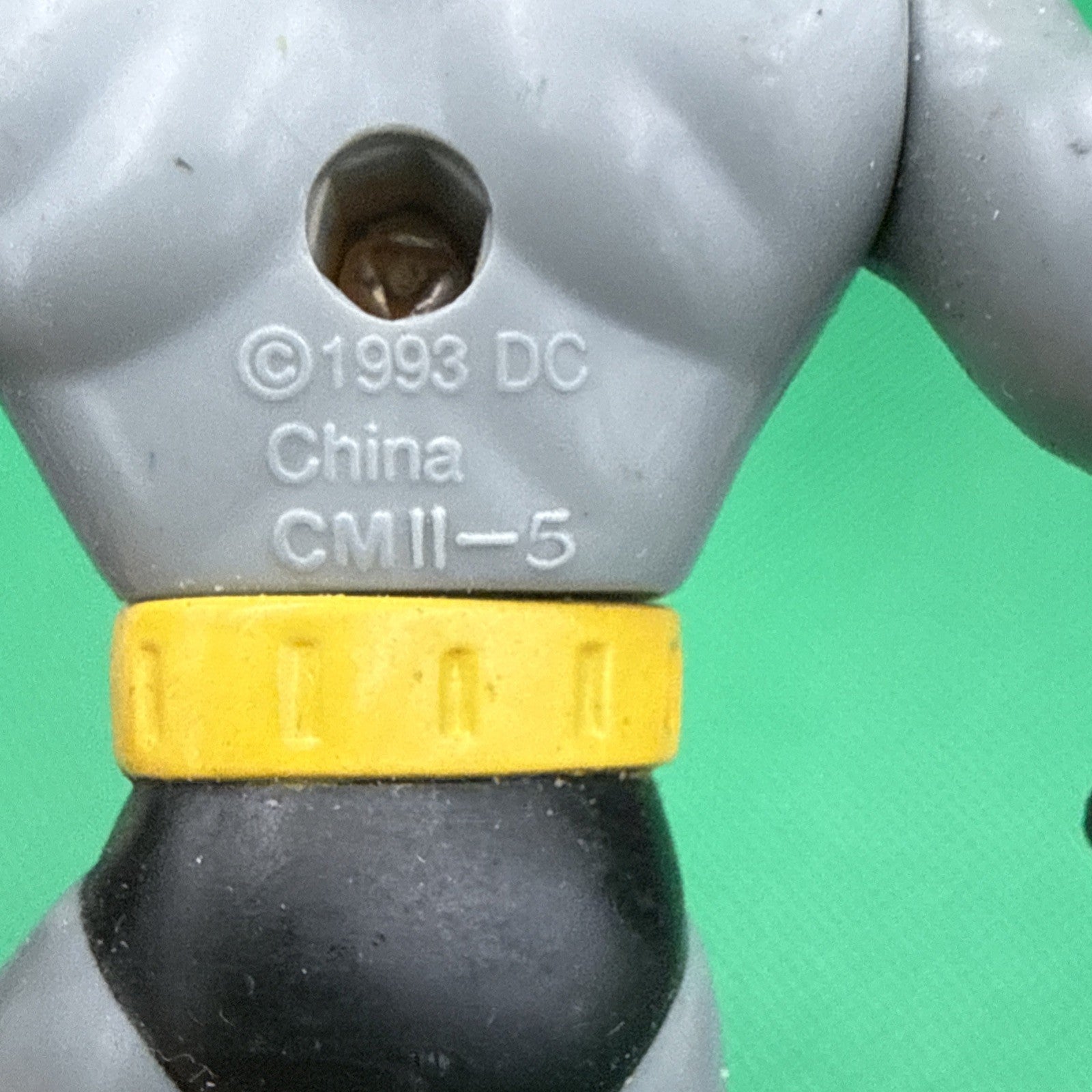 THE BATMAN IN GREY SUIT DC COMICS 3.75” ACTION FIGURE PVC VNTG (1993) TOY - toyscardscomics