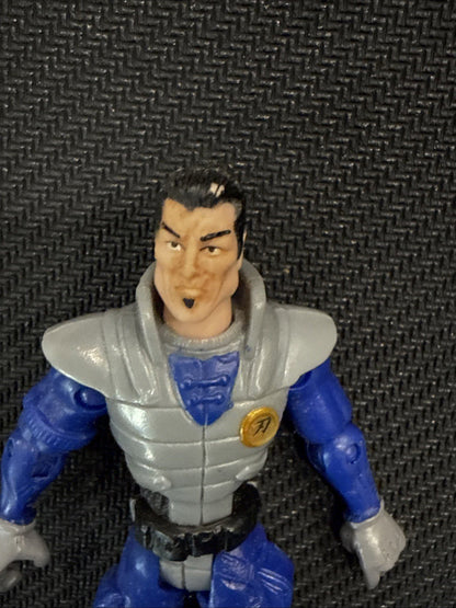 The Corps ! Kenji Rain Shinto Blue Loose Action Figure Lanard - toyscardscomics