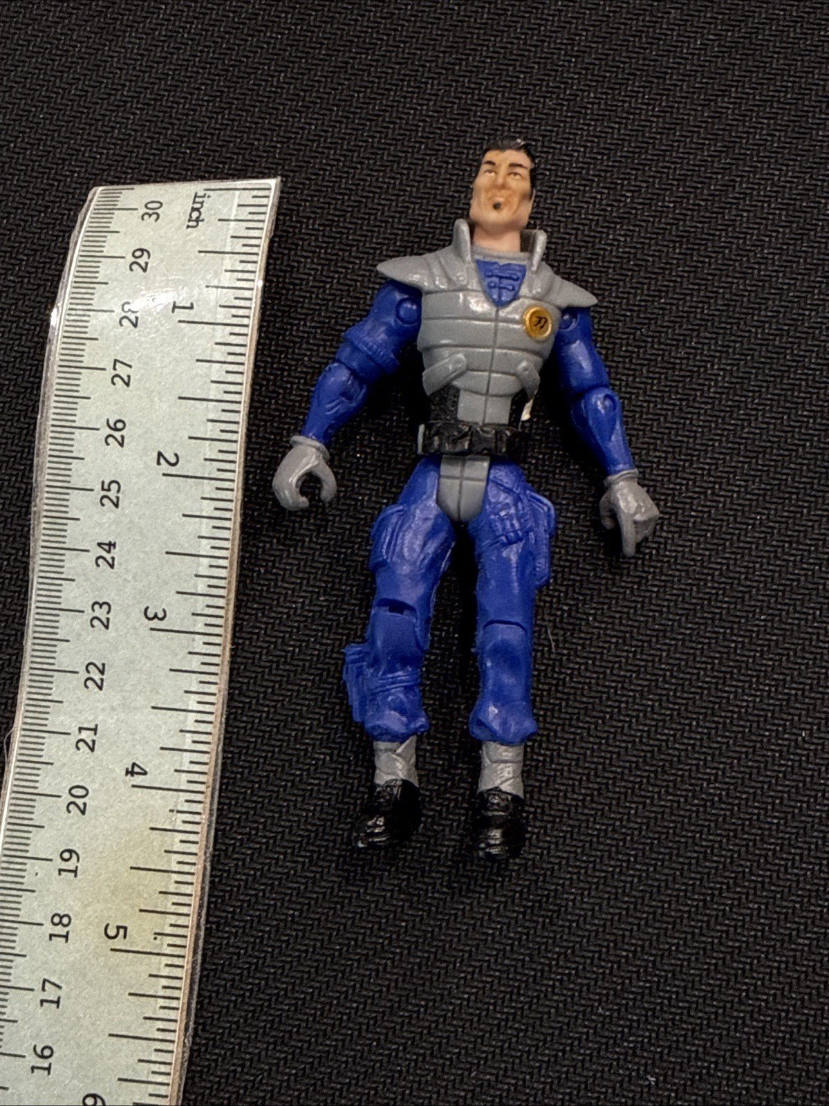 The Corps ! Kenji Rain Shinto Blue Loose Action Figure Lanard - toyscardscomics
