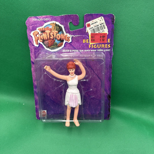 The Flintstones Movie (1993) Mattel Wilma Figure actress Elizabeth Perkins 5" - toyscardscomics