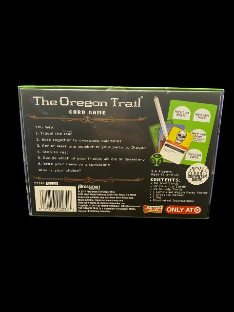 The Oregon Trail: Card Game NEW - toyscardscomics