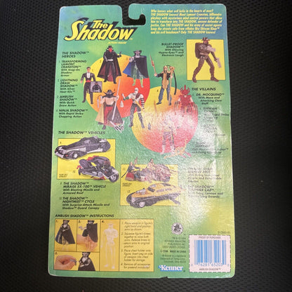 The Shadow Ambush Shadow Action Figure New Sealed 1994 Vintage See Description - toyscardscomics