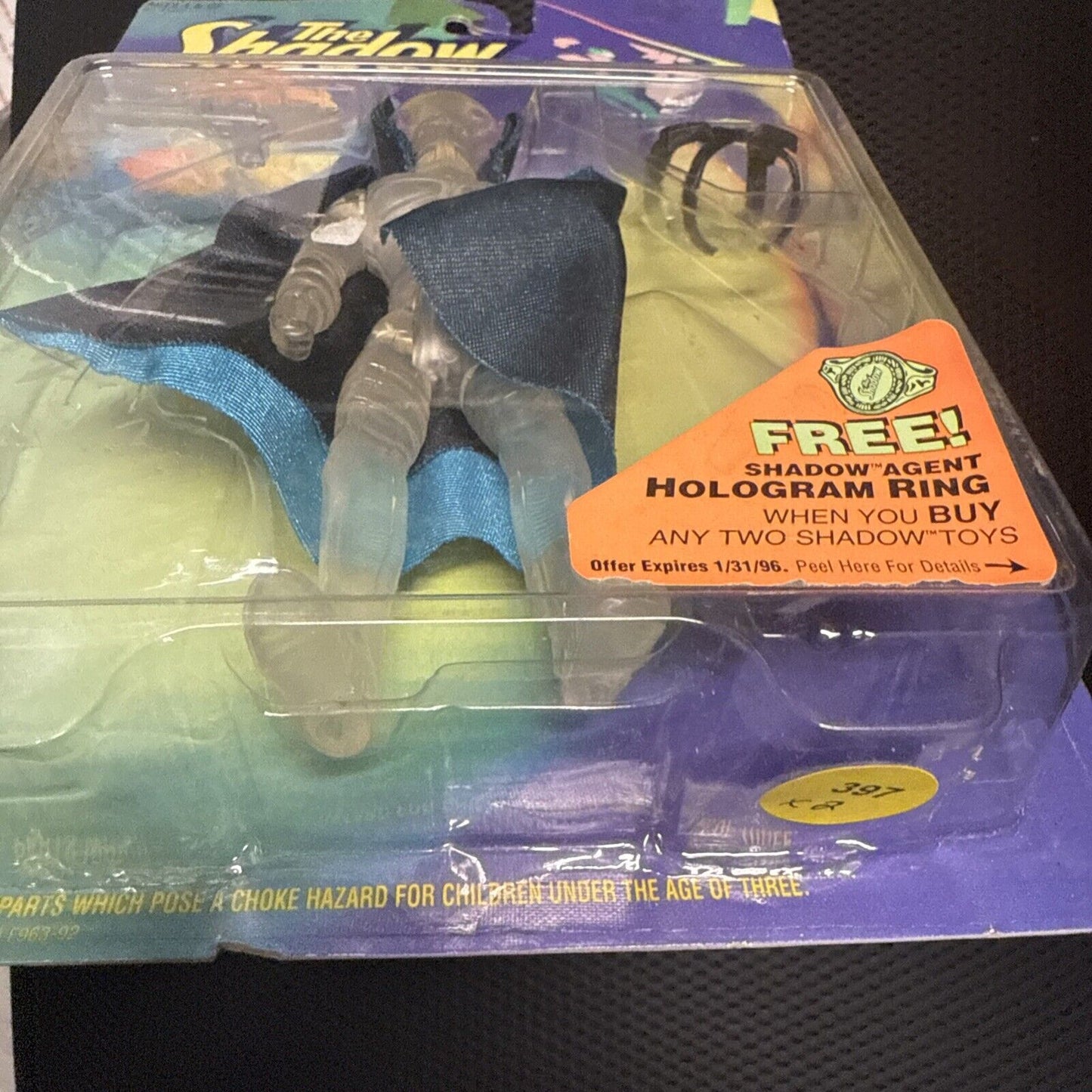 The Shadow Ambush Shadow Action Figure New Sealed 1994 Vintage See Description - toyscardscomics