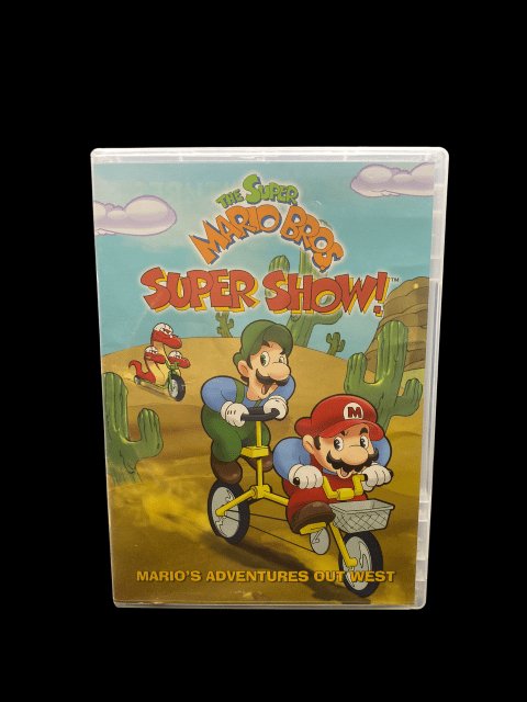 The Super Mario Bros Super Show Marios Adventures Out West Dvd - toyscardscomics