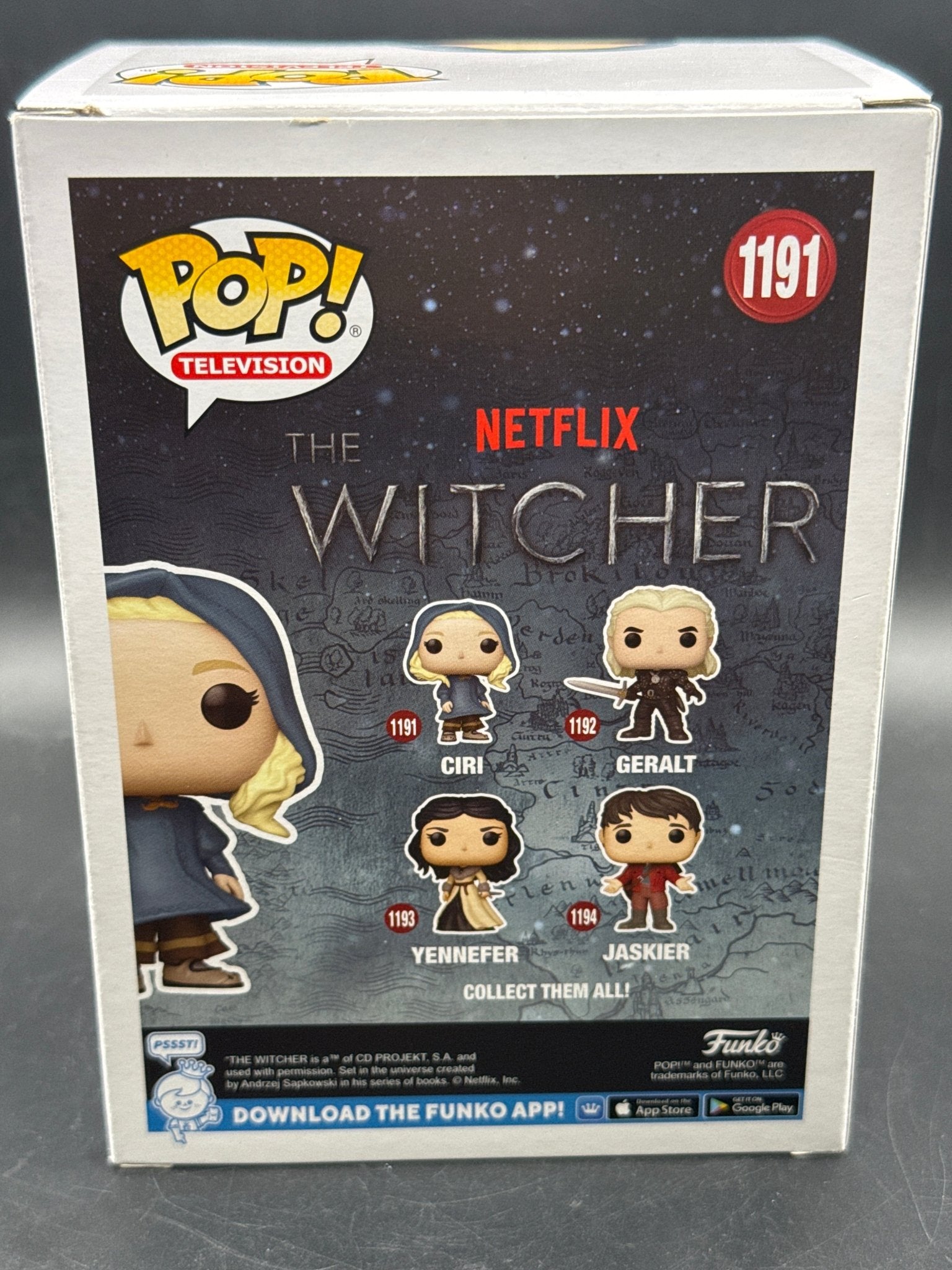 The Witcher (TV) Ciri Highly Collectable Funko Pop! #1191 - toyscardscomics