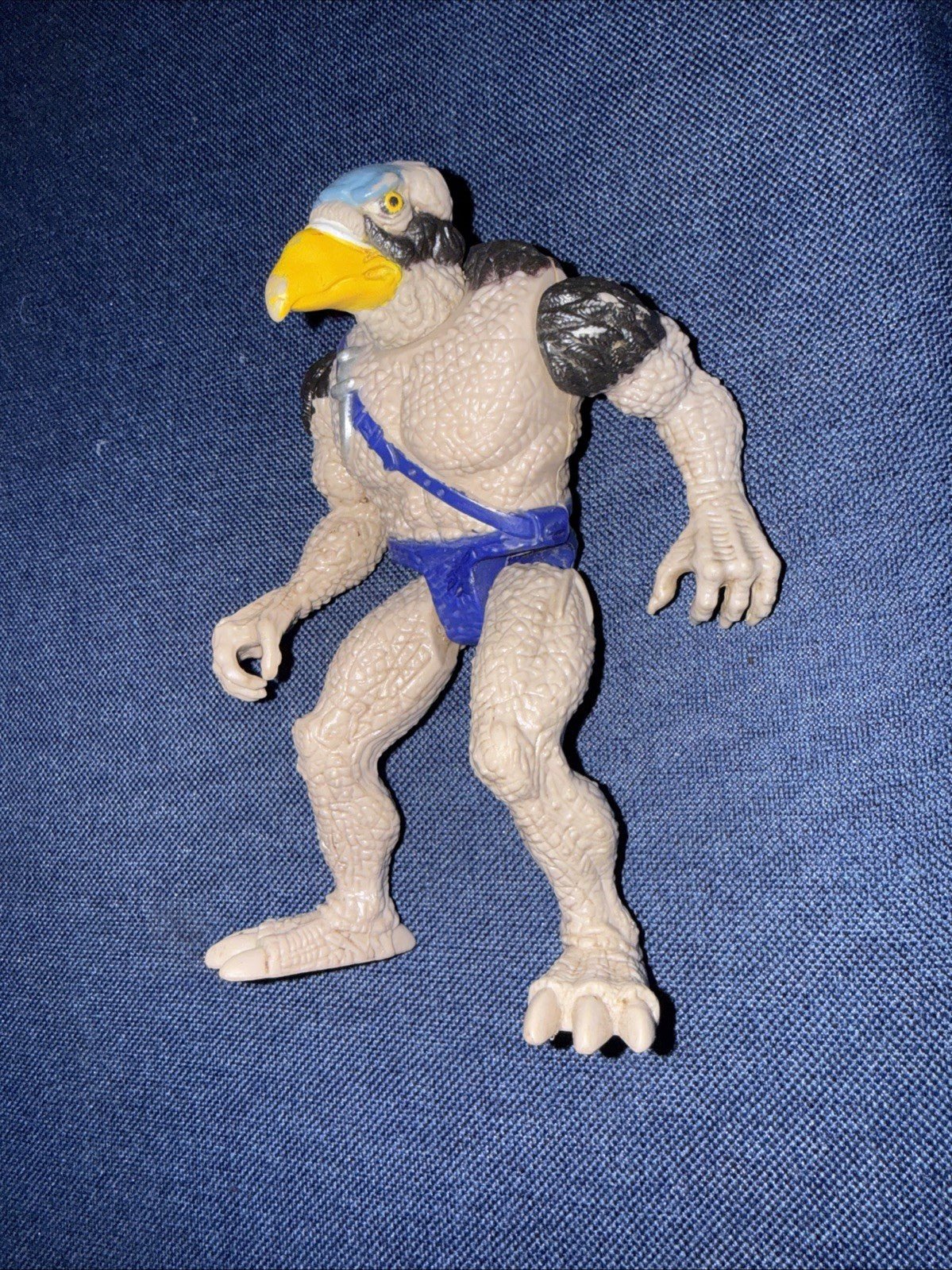 Thundercats Vultureman 1985 Vintage LJN Action Figure Arm Works - toyscardscomics