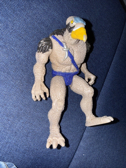 Thundercats Vultureman 1985 Vintage LJN Action Figure Arm Works - toyscardscomics