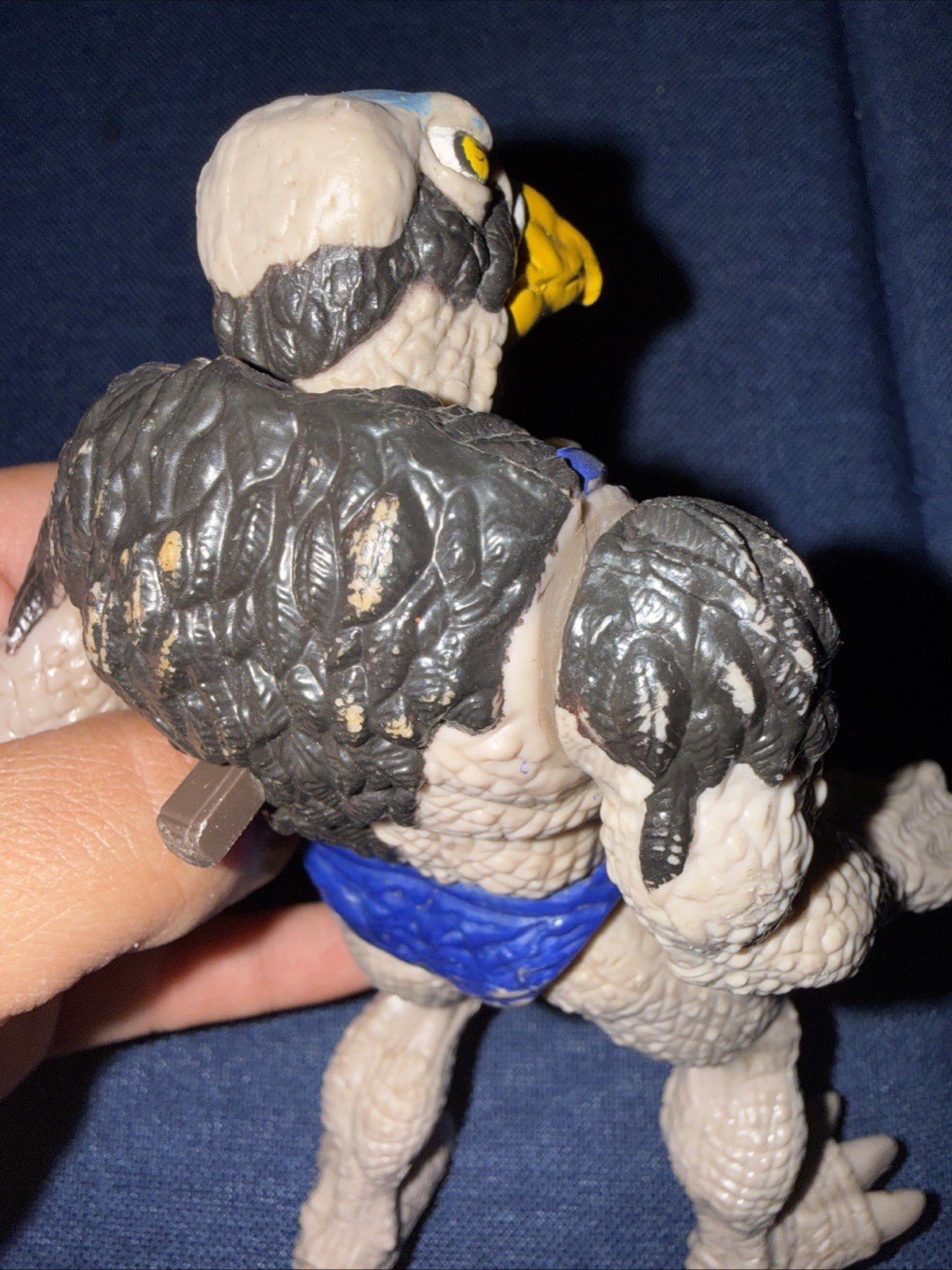 Thundercats Vultureman 1985 Vintage LJN Action Figure Arm Works - toyscardscomics