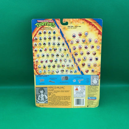 TMNT APRIL O'NEIL THE REPORTER PLAYMATES FIGURE 1994 - toyscardscomics