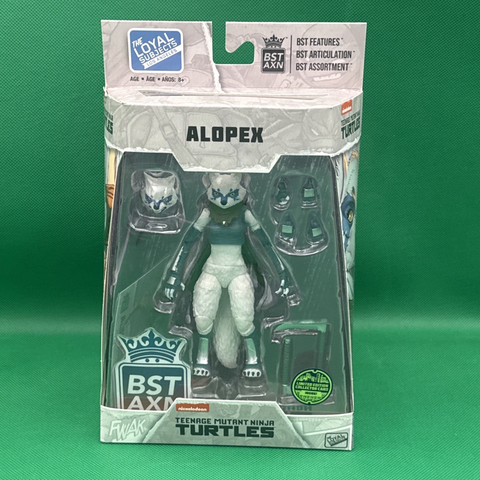 TMNT BST AXN IDW Alopex Action Figure 2024 The Loyal Subjects - toyscardscomics