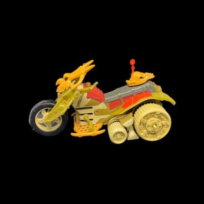 TMNT Donatello's Paleo Patrol Dino Bike Vehicle 2005 Mirage - toyscardscomics