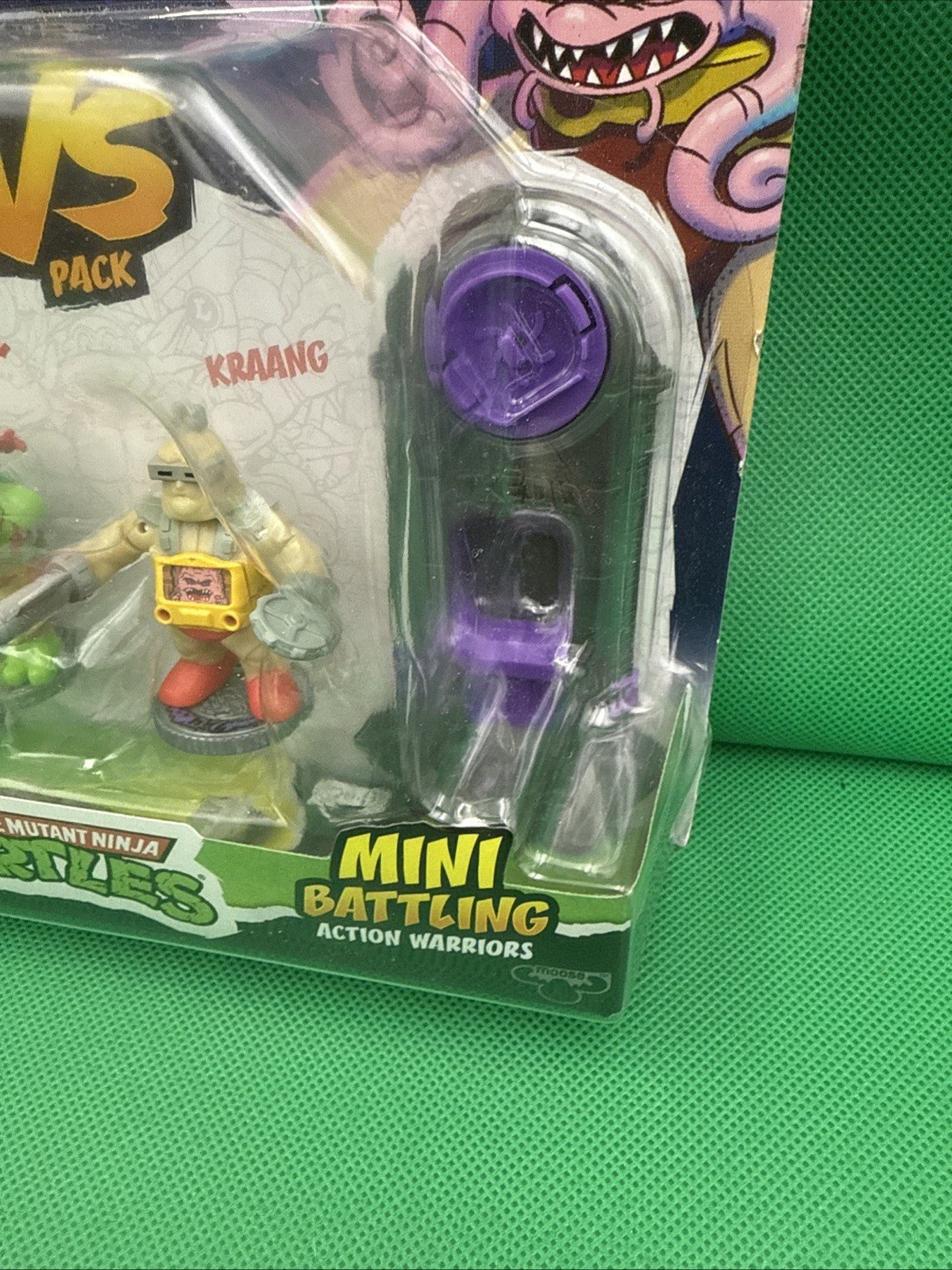 TMNT Legends of AKEDO Raphael vs Kraang Mini Battling Arena Figures New - toyscardscomics